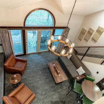 Full Condo Renovation: Basic 80's to Rustic Transitional