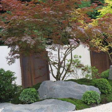 Japanische Gartenkunst trifft Moderne Kunst