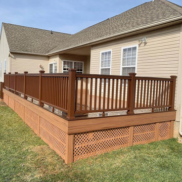 Transcend Tiki Torch Decking