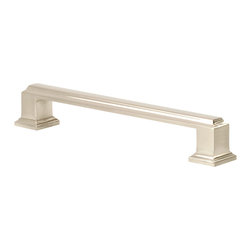 Manhattan Cabinet Handle - Brushed Nickel - Cabinet And Drawer Handle Pulls
