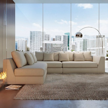 Living Reversible Chaise Sectional