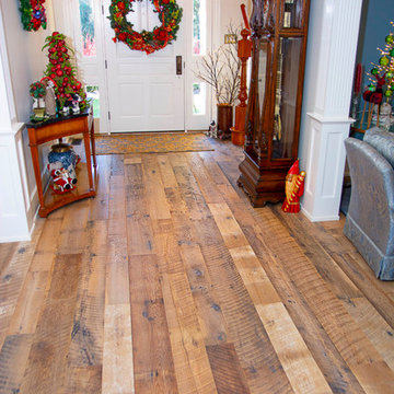 Reclaimed White Oak Barn Wood Floor in Bucks County, PA