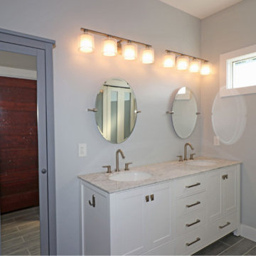Grant Park: Modern Classic Master Bath