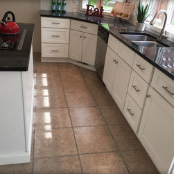 Colorado White Shaker Kitchen Cabinets - 10 Foot Run - Kitchen Cabinetry