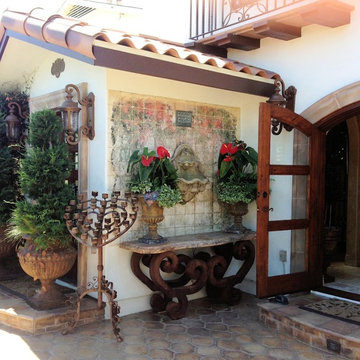 Mediterranean Villa and Mexican Colonial Casita in La Jolla