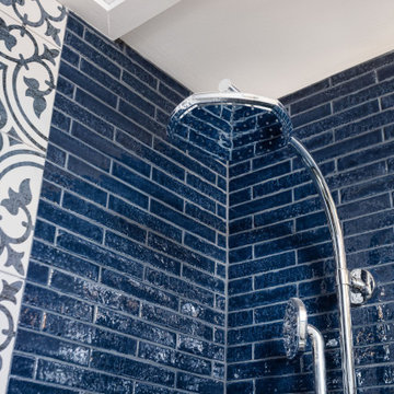 Ainslie Bathroom Revamp: Deep Blue Interiors
