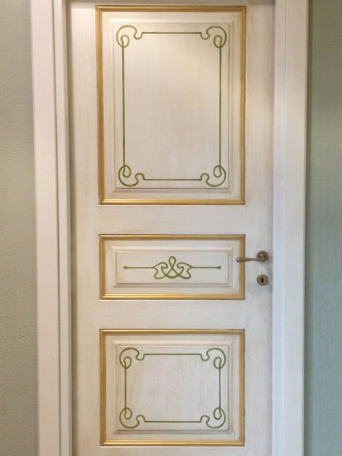 Porte interne decorate a mano Porte interne decorate