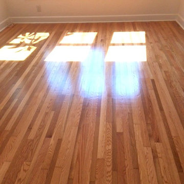 Solid Red Oak & Pine Floors- Sand & Finish: Satin