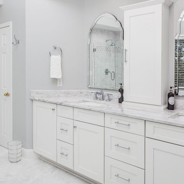 SHADOW STORM + MARBLE MASTER BATHROOM