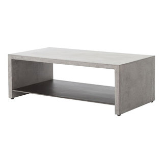 Everett Hugo Coffee Table Industrial Coffee Tables by The