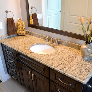Transitional Custom Bathroom Cabinetry