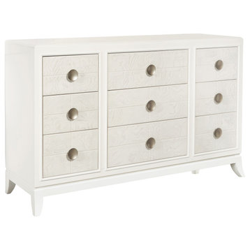 Melrose 9-Drawer Dresser, White