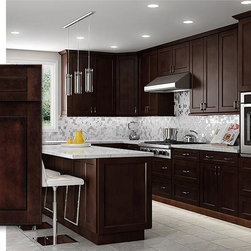 Espresso Shaker - Kitchen Cabinetry