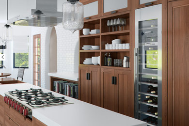 Minimalist kitchen photo in Other
