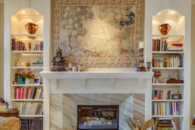 Inspiration for an eclectic home design in Dallas.