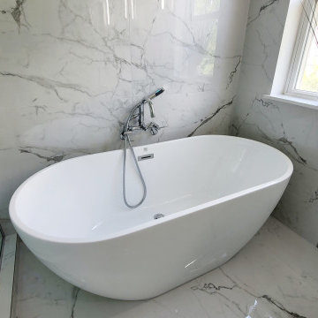 Modern Main Bathroom amazing transformation