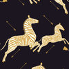 Zebras Wallpaper, Black