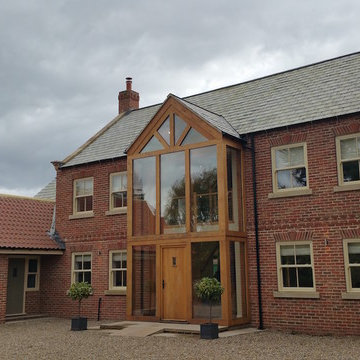 Oak Atrium on New Build