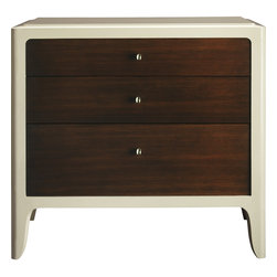 Soft Corner Bedside Chest - The Barbara Barry Collection - Nightstands And Bedside Tables