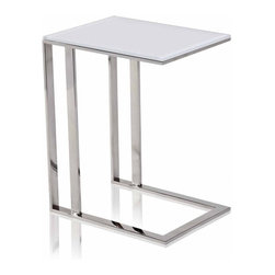 Khloe Side Table White - Side Tables And End Tables