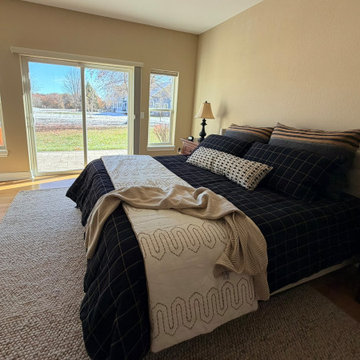 Lake Geneva- Banded Shades, faux wood and duette shades