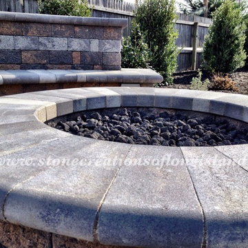 Cambridge Pyzique Round Gas Fire Pit