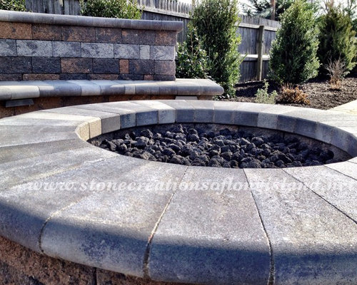 Cambridge Pyzique Round Gas Fire Pit, West Islip, N.Y 11795
