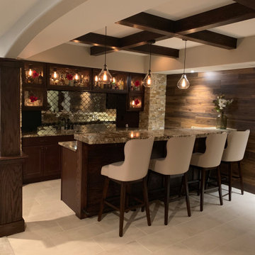 Arvada Rustic Basement Finish
