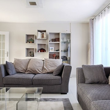Rénovation et décoration d'u RdC d'un maison à Villemoisson (91)