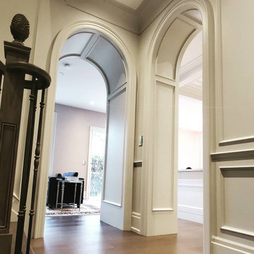 Custom Archways & Raised Panel Wall Detail | Tampa Bay