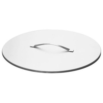 Fire Pit Lid Medium 25'', Stainless Steel