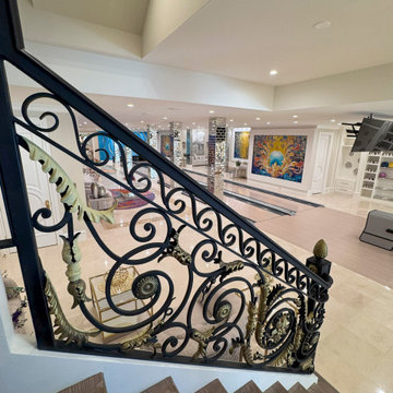 Project #135 | A Vibrant Double Curved Staircase