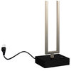 Torren 1 Light Table Lamp With Satin Nickel Finish