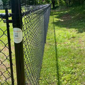 48" Black Chain Link