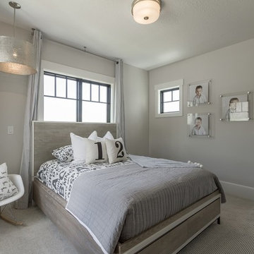 E Builders Homes - 2015 Utah Valley Parade - Modern American Farmhouse