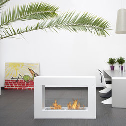 Large Qube Indoor/Outdoor Fireplace - Products