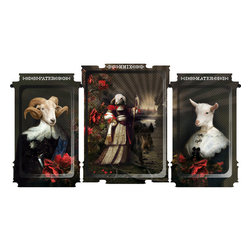iBride - iBride El Querido Tray/Wall Art Set - Serving Dishes And Platters