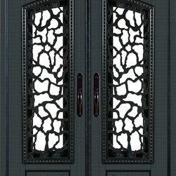 Neo-Classical Double Entry Doors - Front Doors