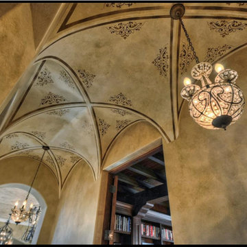 Double barrel ceiling