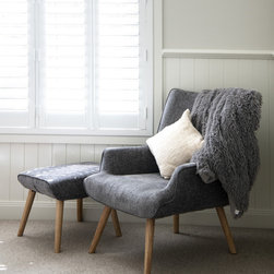 2 Storey Australian Hamptons Home Design - Melbourne - Wall Cladding & Stone Veneer