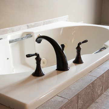 After Photo, Master Bath Remodel - Moore Residence - Before and After