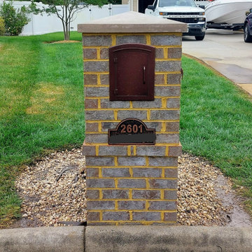 Custom Brick Mailbox