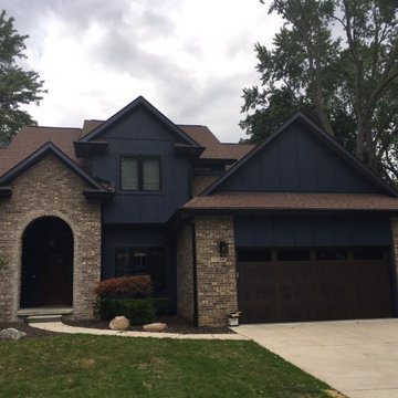 James Hardie Deep Ocean Siding Transformation in West Bloomfield Township, MI