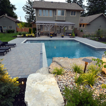 A modern back yard play-land