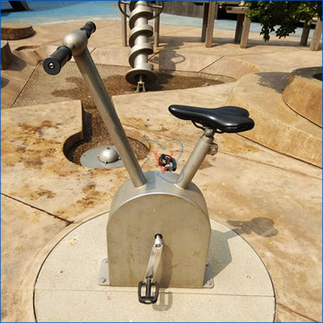 Children water play concept executed at the premier Lodha World Towers