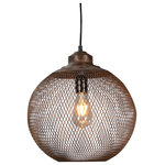 Legion Furniture - Legion Furniture Roosevelt Pendant, 14" - Add dimension to your space with the Roosevelt Pendant. This piece creates a focal point with warmth and striking details. It lights up your design and draws eyes upward. Features: