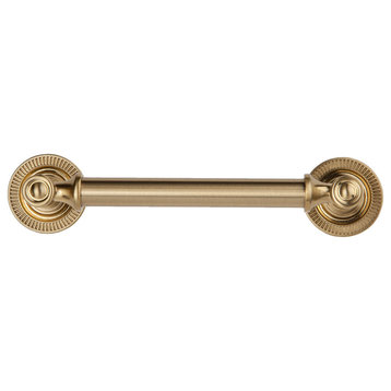 Sumner Street Home Hardware Minted Pull, Small, Satin Brass