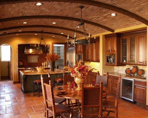 Elegant Tuscan Kitchen Design Ideas, Pictures, Remodel and Decor  Elegant Tuscan Kitchen Design Photos