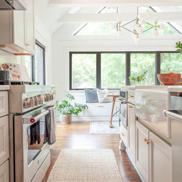Nashville Sylvan Park Kitchen and Deck Addition