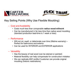 Understanding Flex Trim - Products